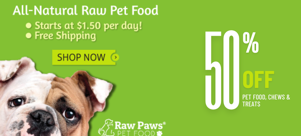 raw paw pet food coupons and deals